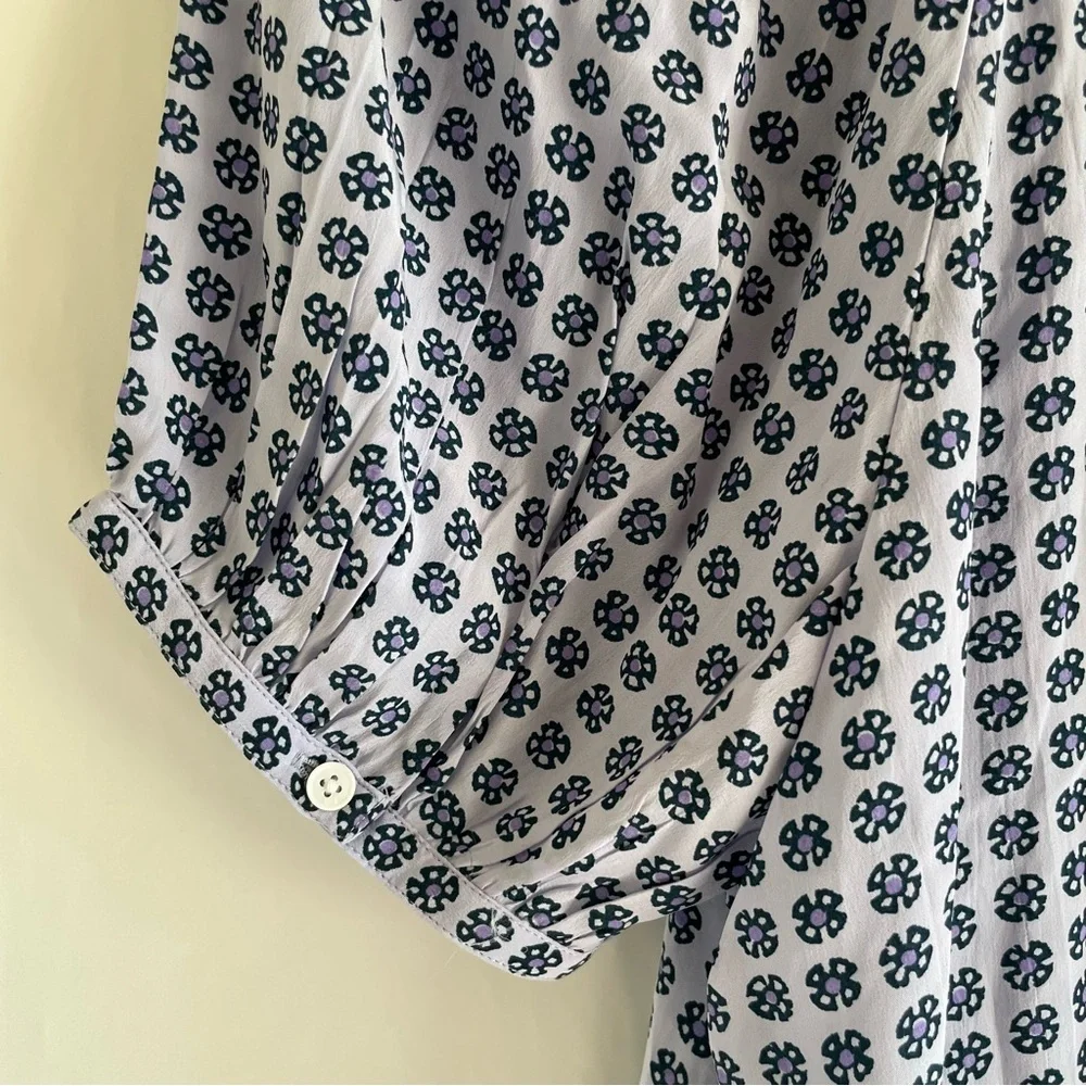 Madewell blue puff